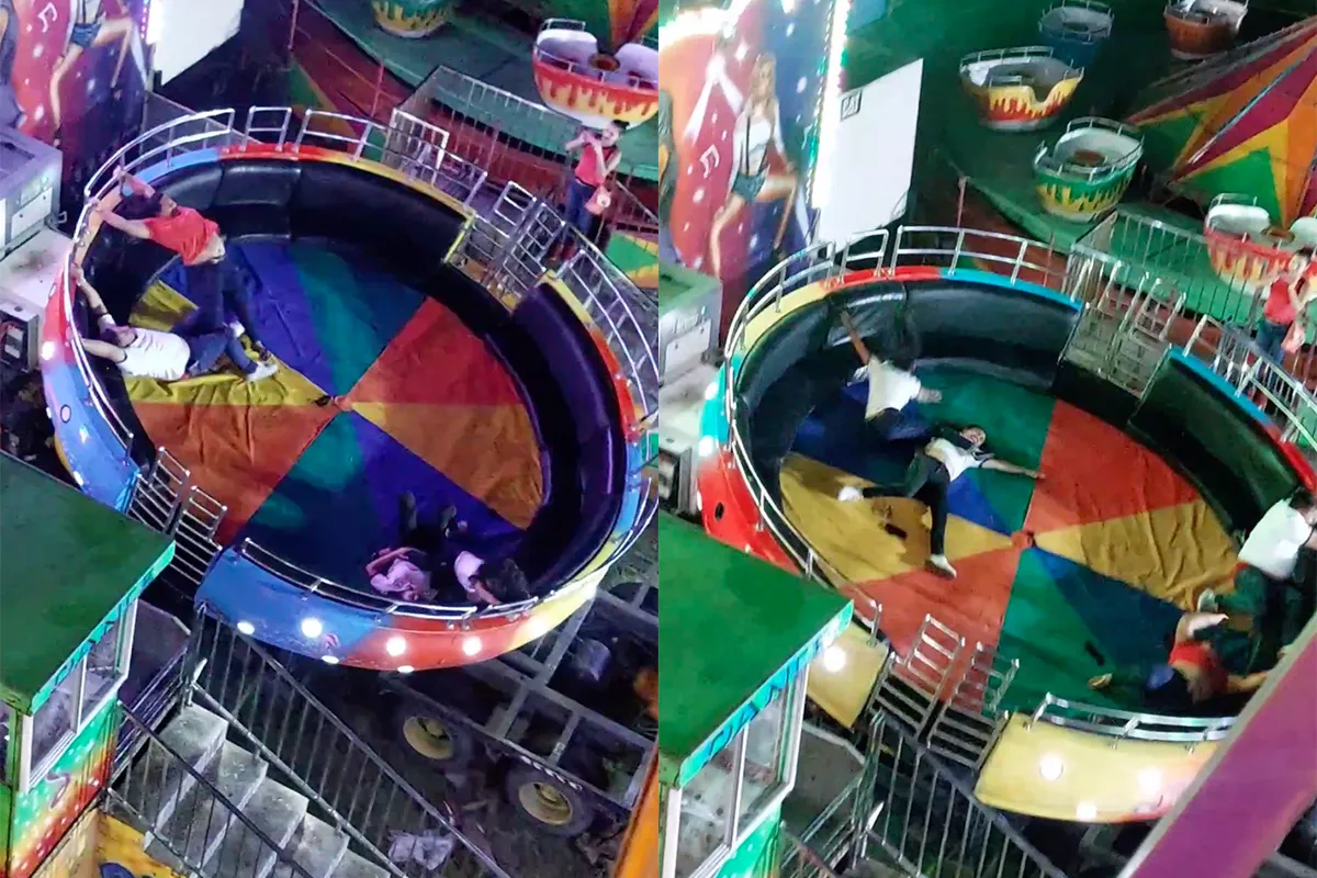 Kotszakje iemand: Onvergetelijk ritje in een attractie op de kermis