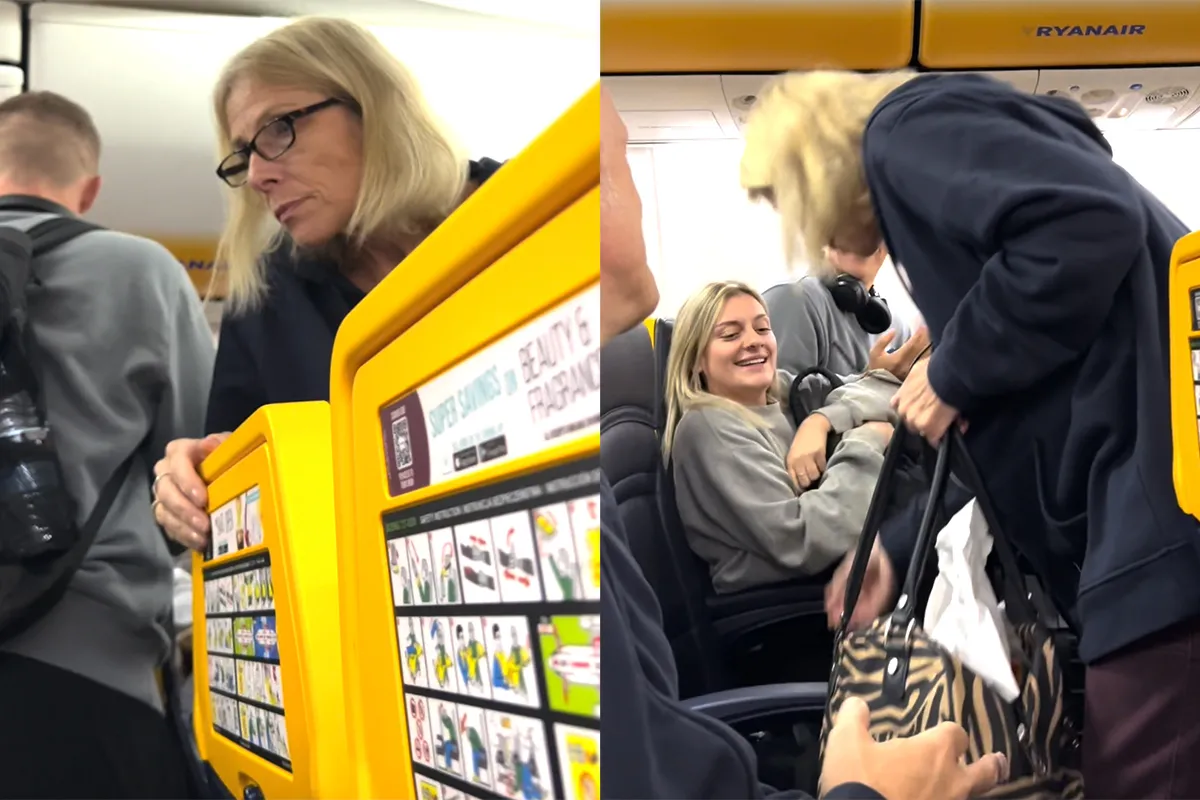 Moeder krijgt de verrassing van haar leven in het vliegtuig