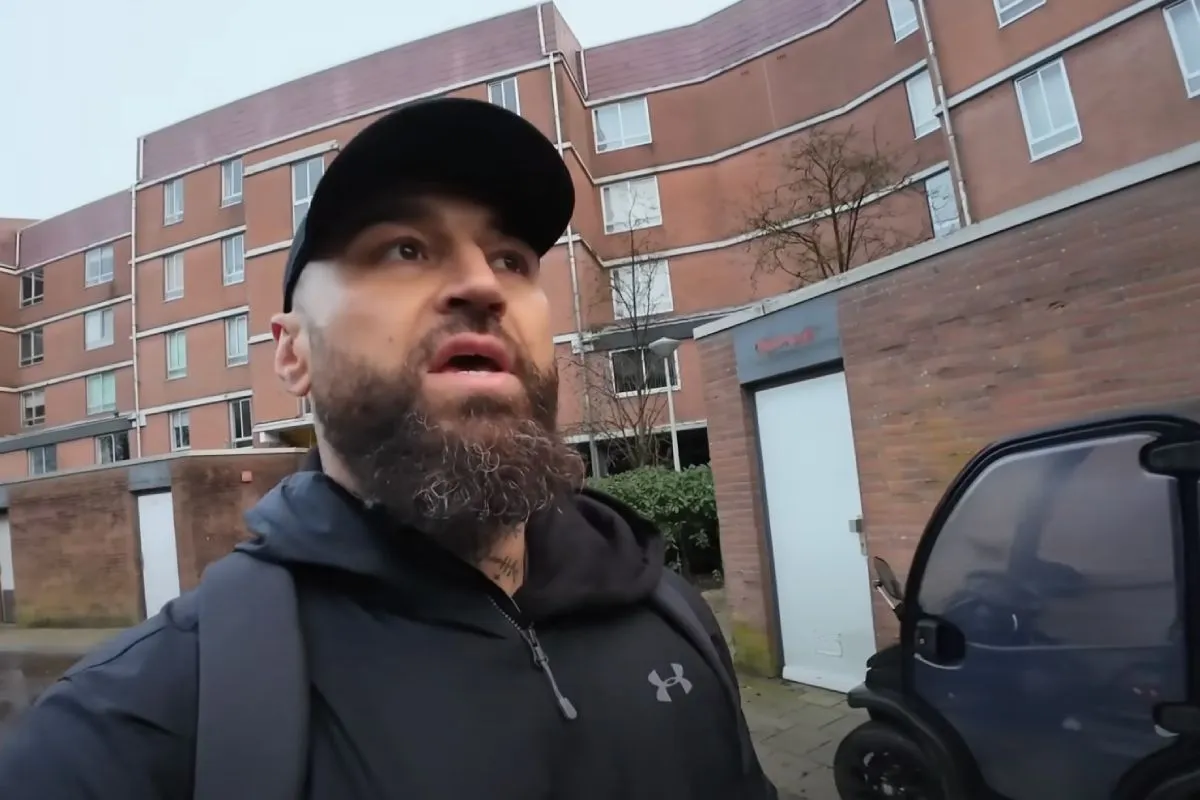 Ghettovlogger Spanian bezocht de Amsterdamse Bijlmer