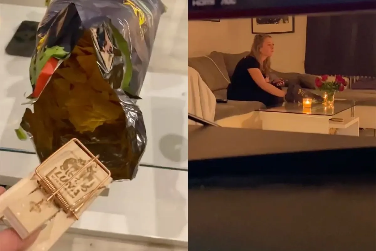 Je slaapt 2 weken op de bank, maar een muizenval in een chipszak is wel grappig