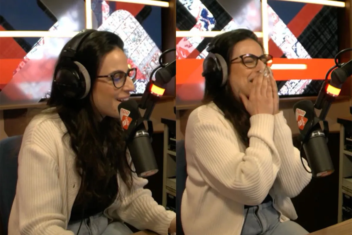 Luisteraar onderbreekt radiospel op Radio 2, omdat ze chocoladeletter nog niet heeft gekregen