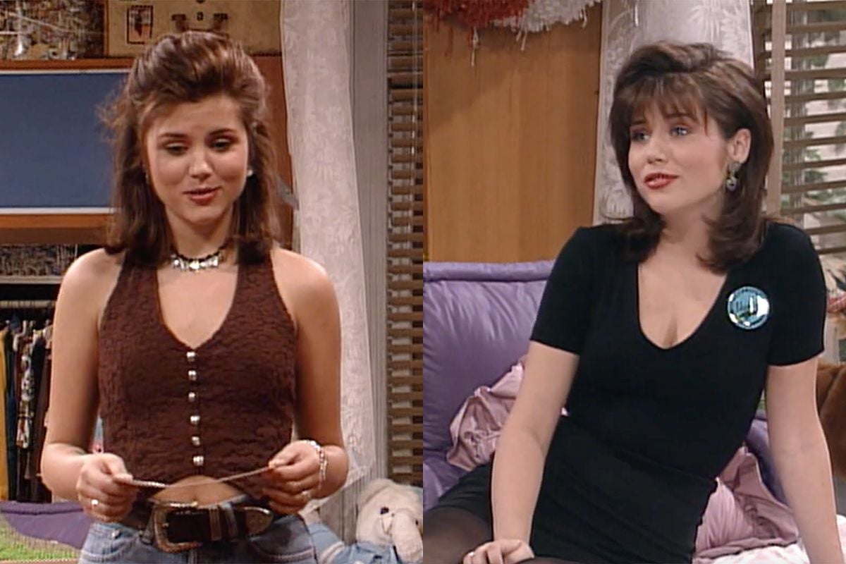 Tiffani Amber Thiessen aka Kelly Kapowski is 50 jaar geworden en ziet er  nog steeds adembenemend uit | VK Magazine