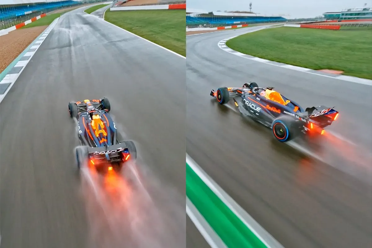 Drone ontwikkeld die Formule 1 auto met Max Verstappen moet kunnen bijhouden