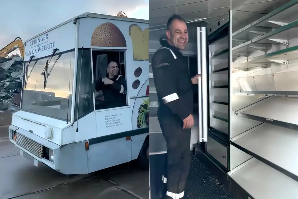 Vroeger had je een rijdende supermarkt, de zogenaamde SRV-wagen