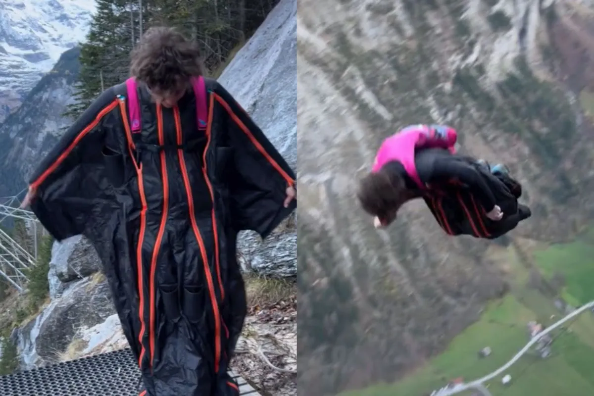 Je denkt dat een wingsuit niet meer gaat helpen, maar dan toch…