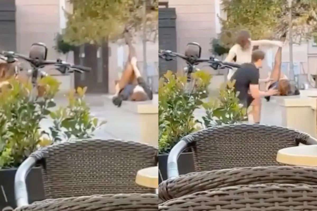 Terrasbezoeker had duidelijk geen zin in fotosessie van “influencer”