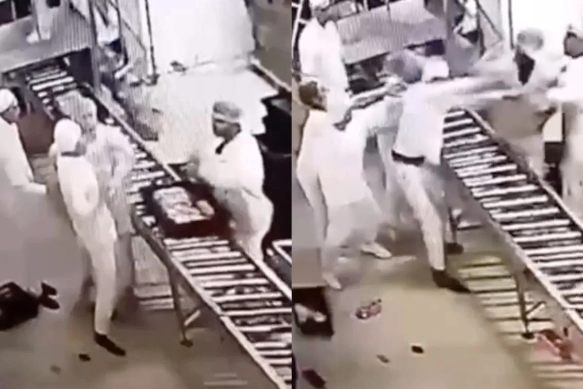 Was even niet zo gezellig bij broodfabriek in Podolsk