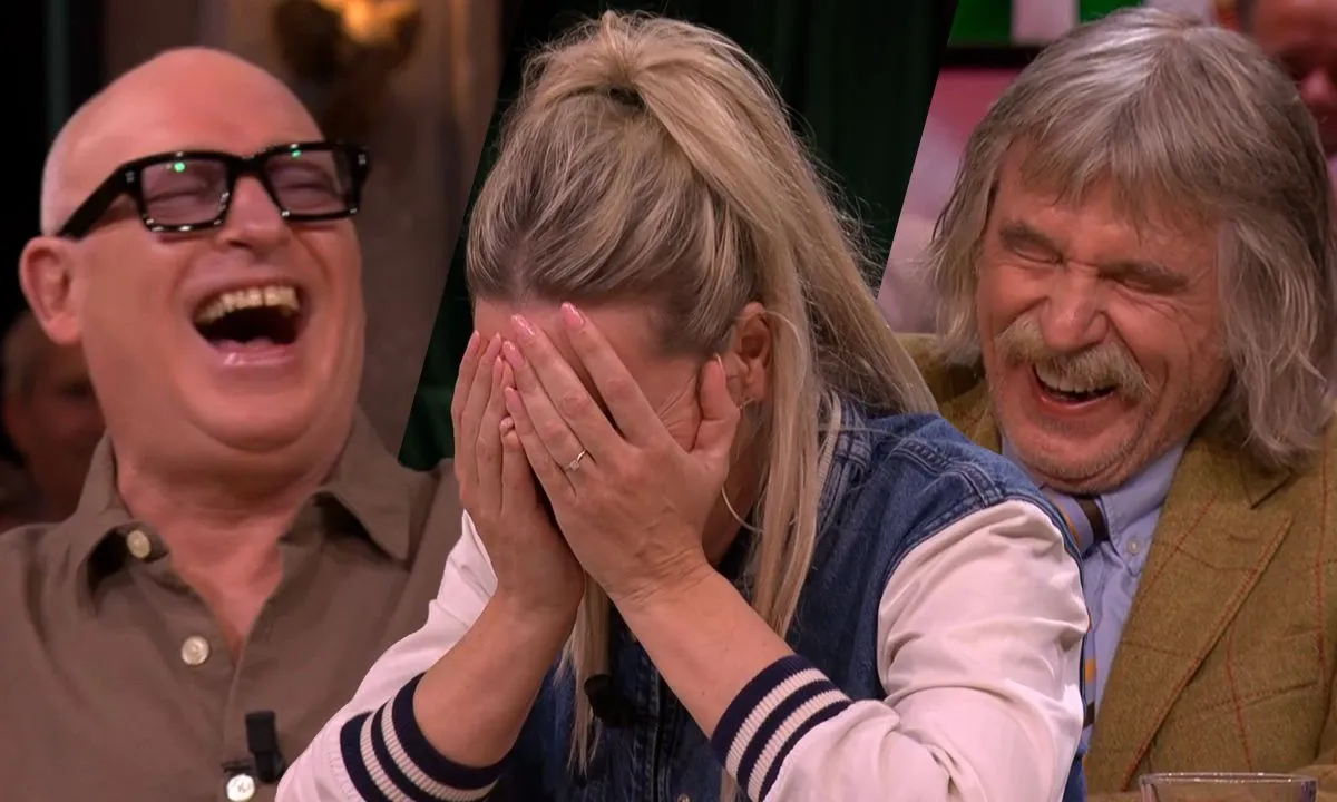 Johan Derksen vertelt bloedordinaire anekdote over man in de kano van oud-vriendinnetje