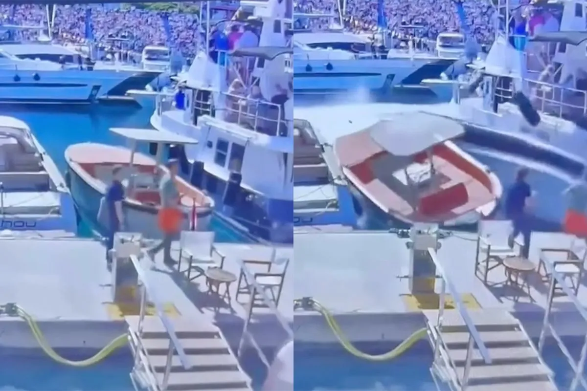 Bizarre bootcrash in haven tijdens Grand Prix-weekend van Monaco