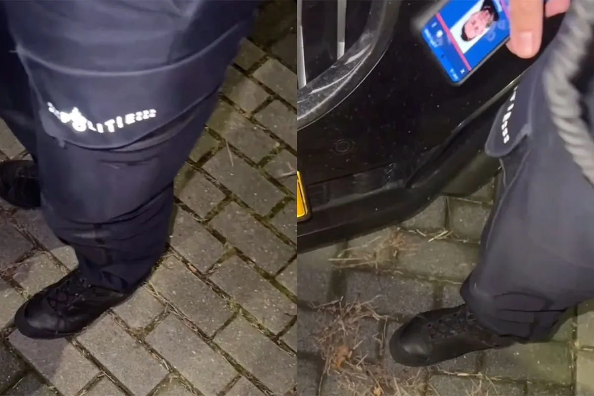 Agent houdt zijn kalmte, maar duidelijk is wel dat agenten andere richtlijnen mogen krijgen