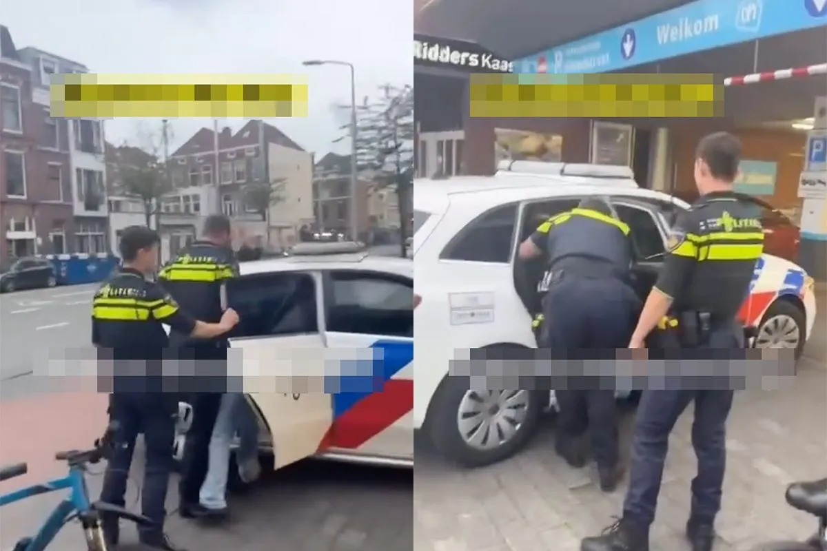Filmer ziet niet dat meisje helemaal niet meewerkt en wil politie in slecht daglicht zetten