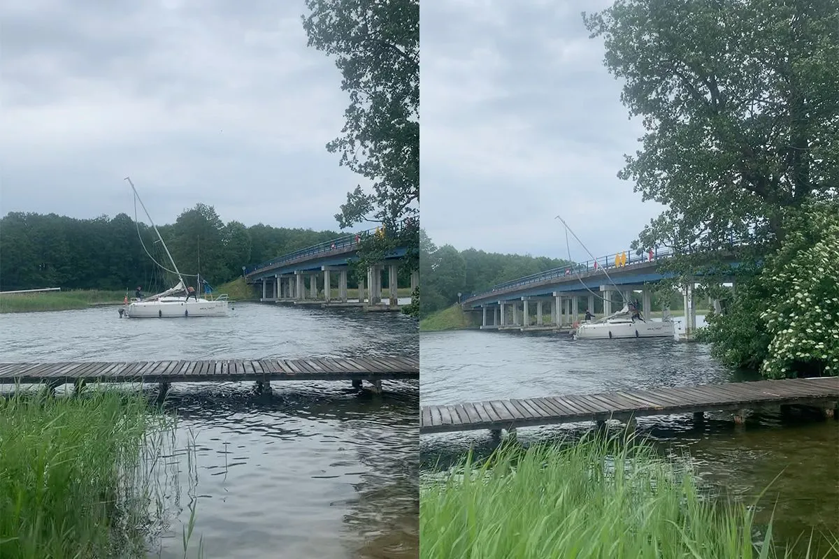 Een echte mast-see: schipper heeft een klein probleempje op de boot