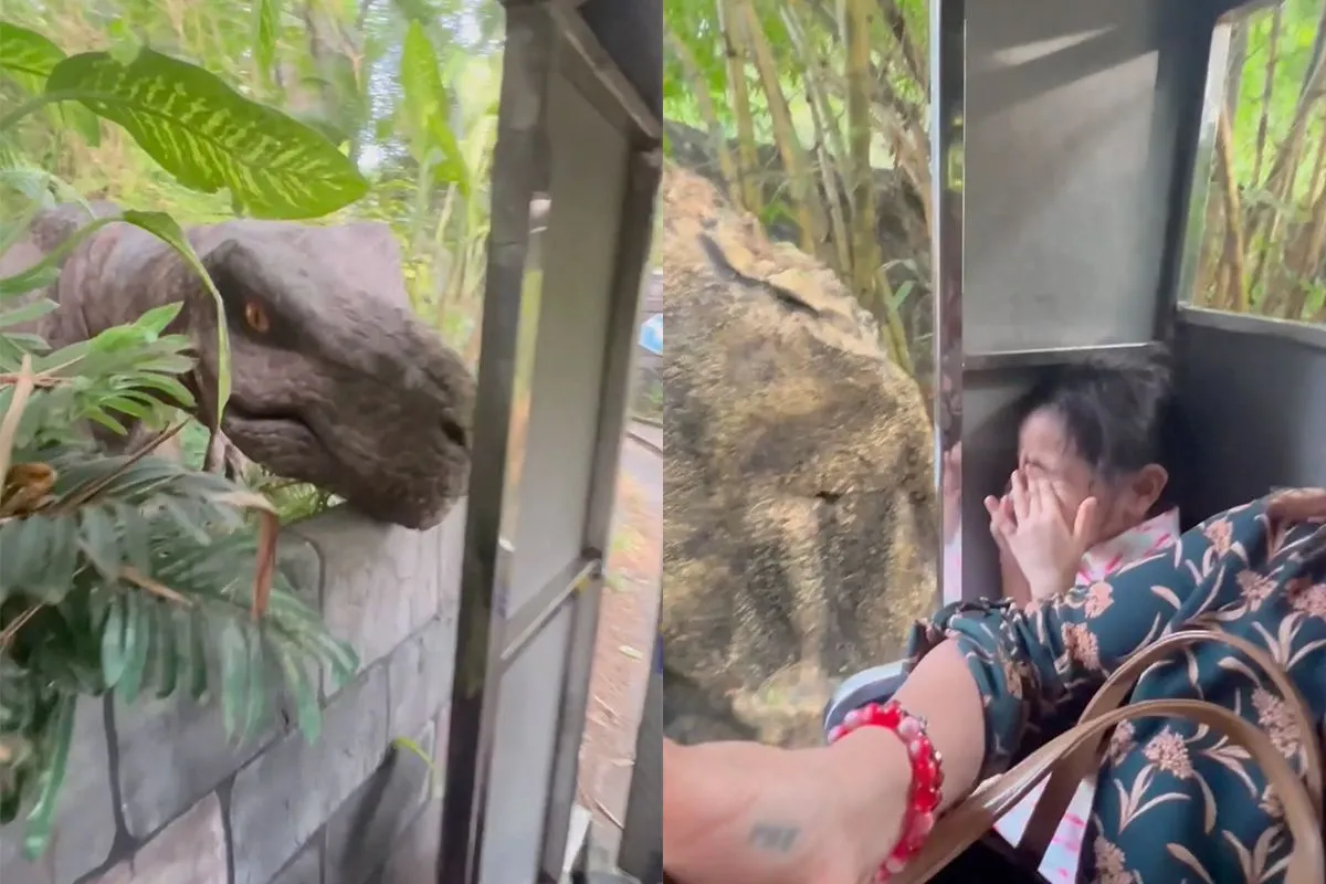 Van deze dino-attractie krijg je een hartverzakking