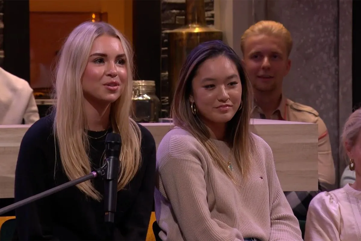 Meis Pol is de leuke dame die in publiek zat bij Studio Voetbal, Bar Laat en Vandaag Inside