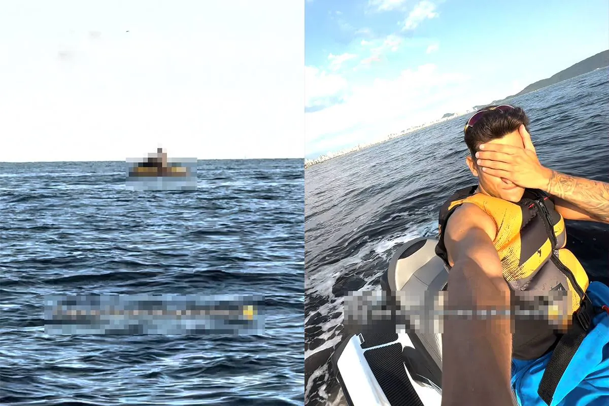 Ma, het algoritme van Tik Tok doet weer raar: Bonkende man op jetski ruim 166 miljoen keer bekeken