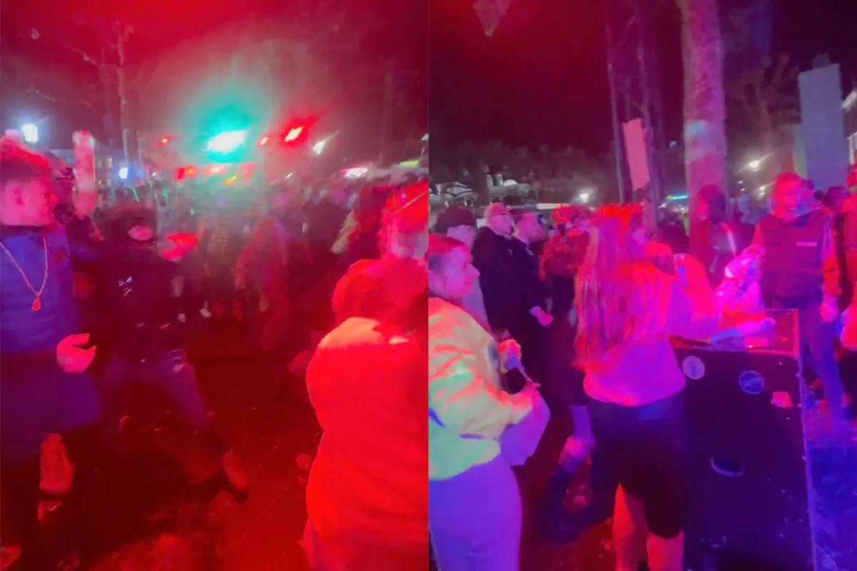 En wij maar denken dat carnaval in Maastricht gezellig is, totdat je een fles op je hoofd krijgt