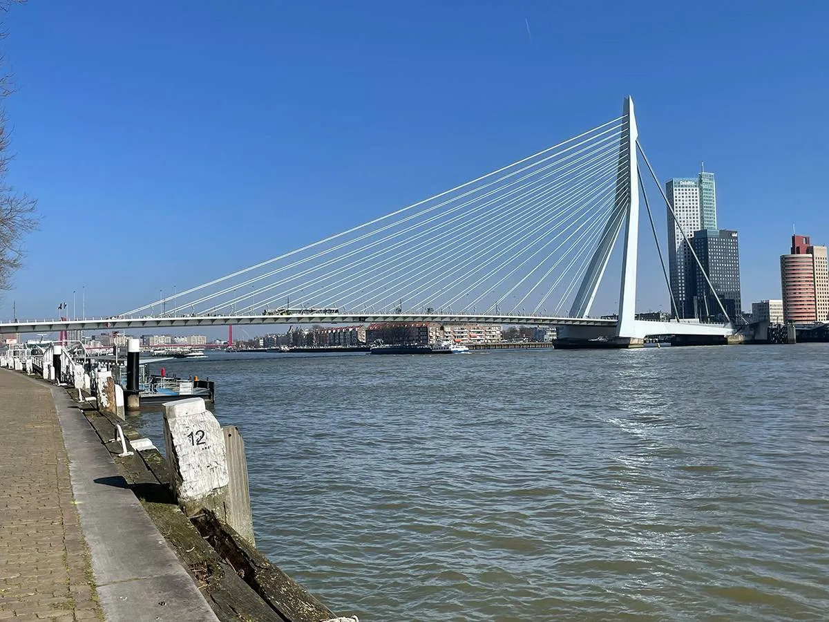 GroenLinks en PvdA willen tekst 'Black Lives Matter' in grote letters op de Erasmusbrug