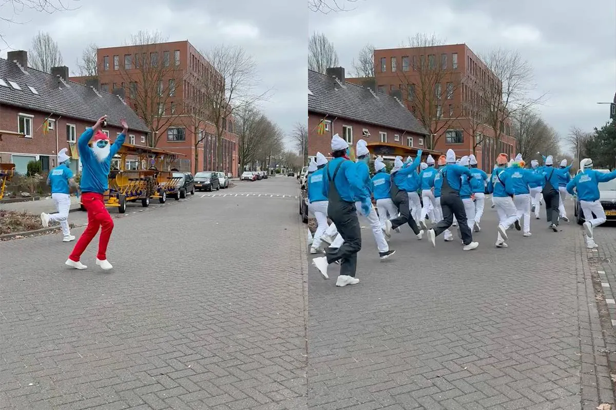 Smurfen nog steeds op de vlucht voor Gargamel