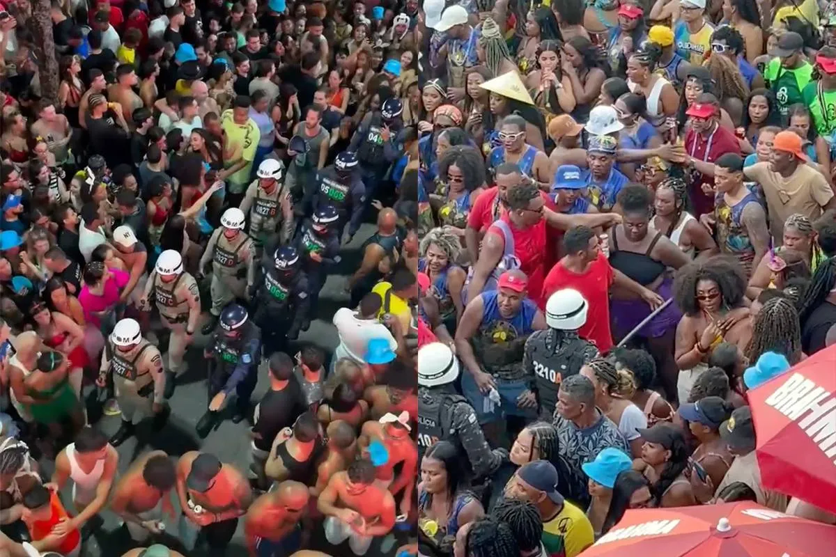 Voor de politie in Brazilië ga je tijdens het vieren van carnaval gewoon opzij
