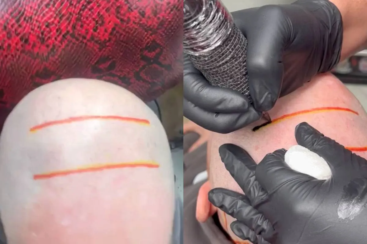 D’oh, misschien wel de meest bizarre Homer Simpson-tattoo die je vandaag gaat zien