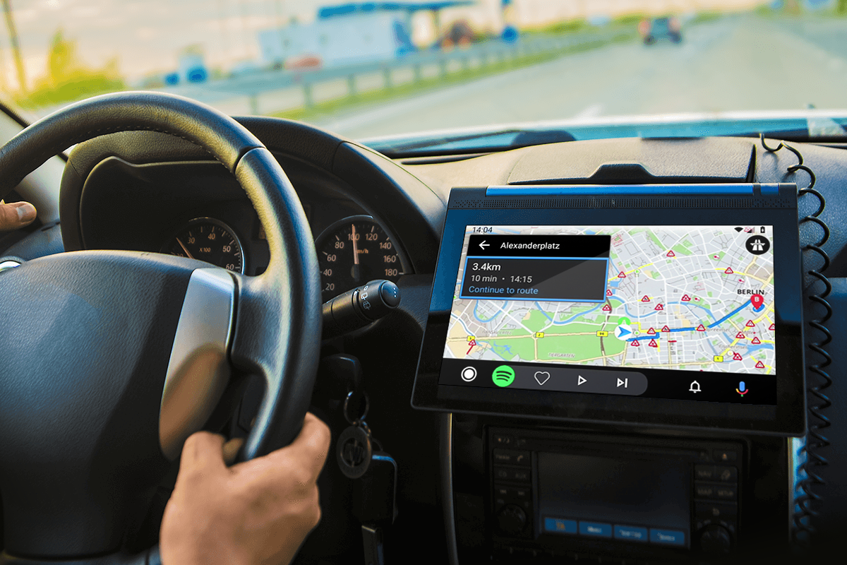 Navigatie-app is nu offcieel beschikbaar voor Android Auto