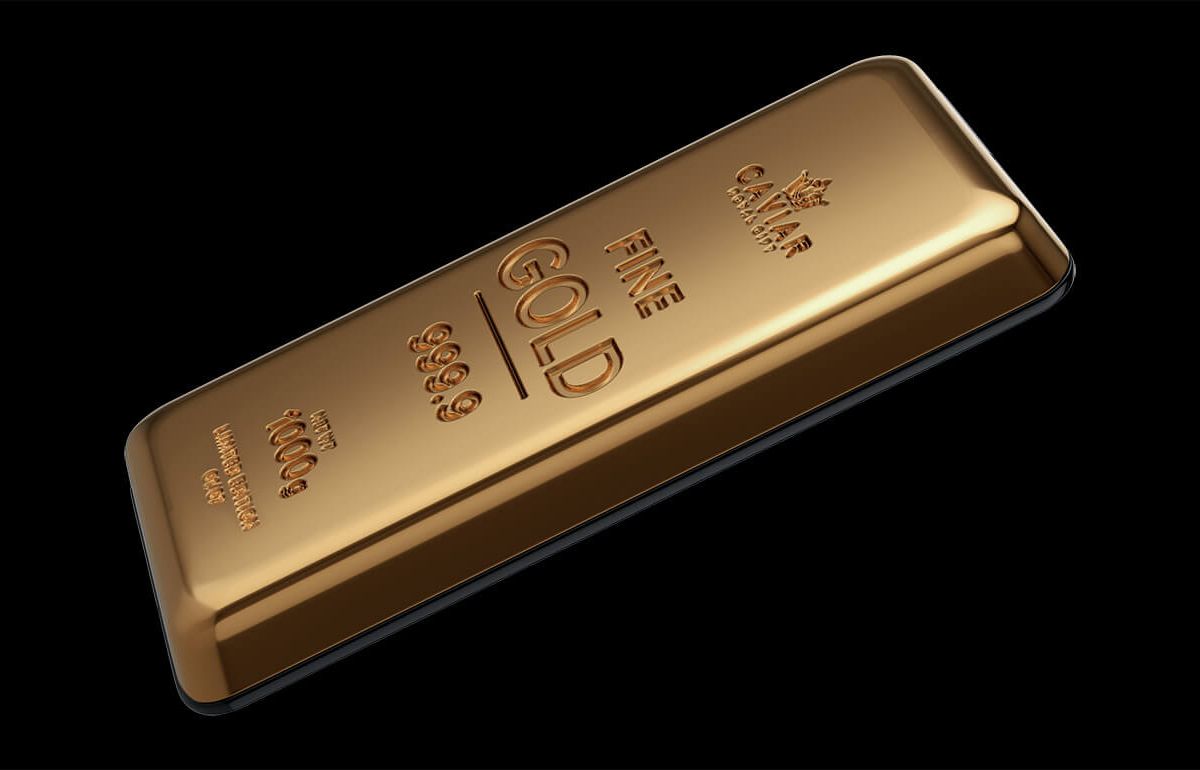 Deze Samsung S21 bestaat 1 kilogram puur goud