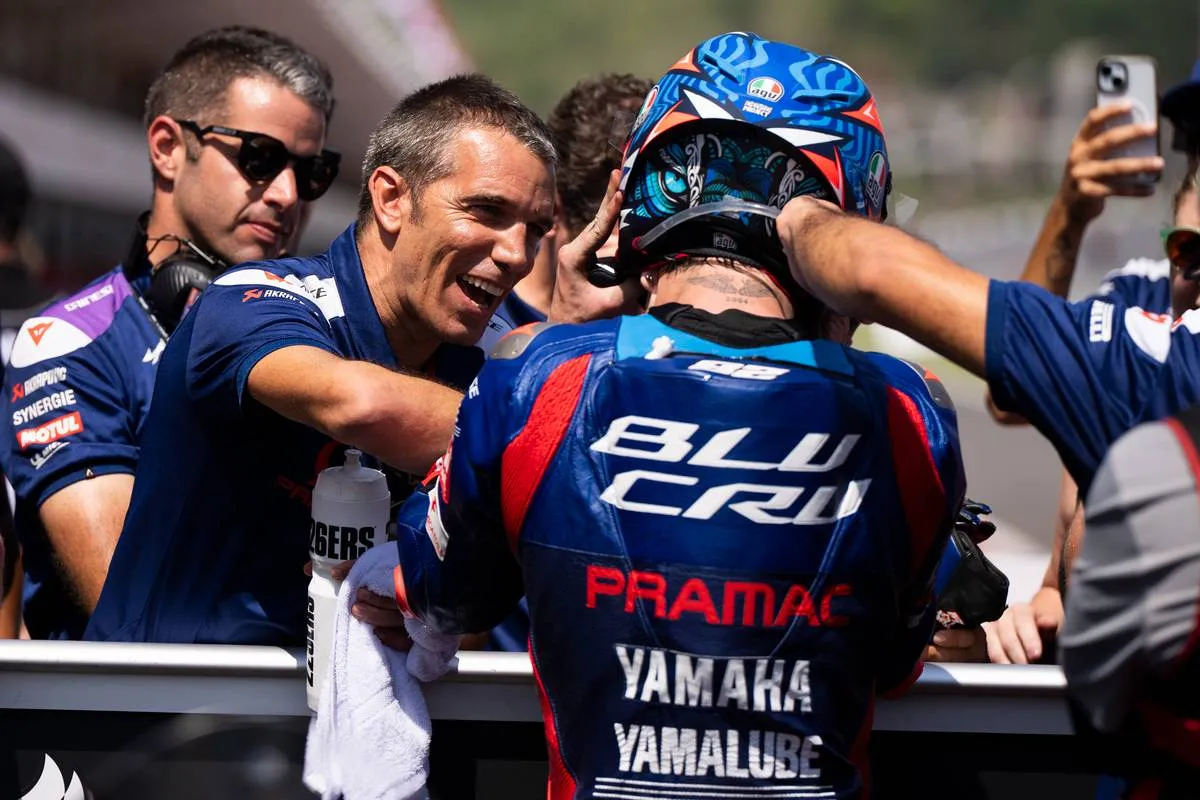 BLU CRU Pramac Yamaha Moto2 Portimão Test