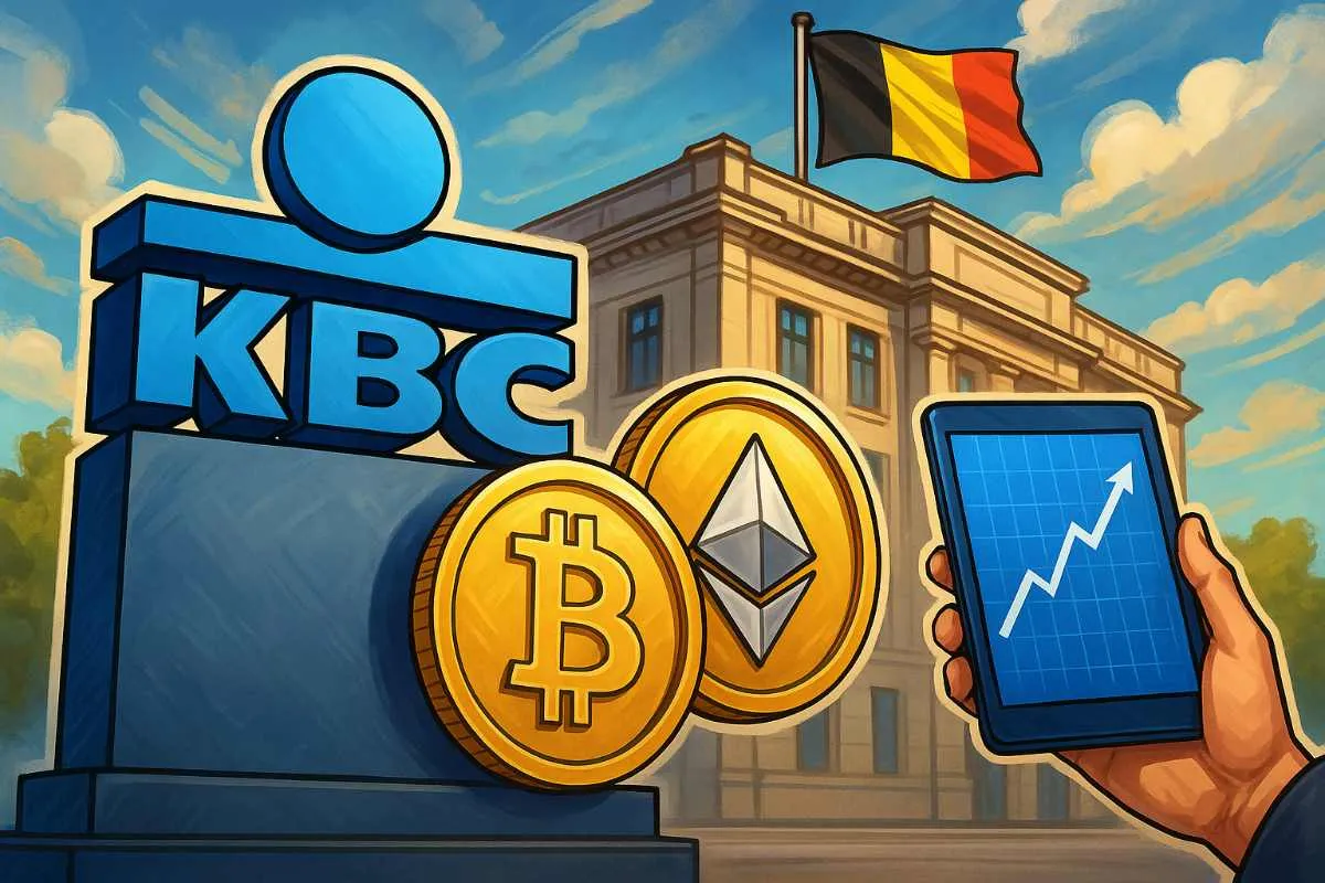 KBC Bank pioniert in België: Bitcoin en Ethereum handel voor particuliere  klanten