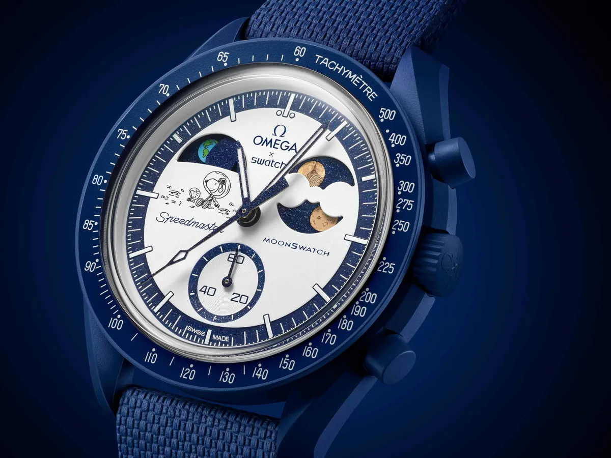 N*n様 OMEGA Speedmaster MoonSwatch OMEGA Speedmaster horloge - GASSAN