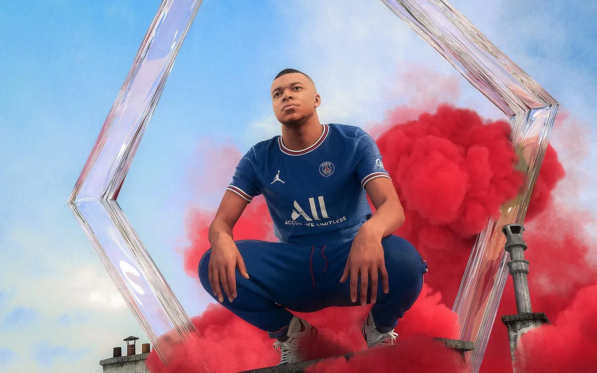 Flocage Officiel - PSG, Mbappé, 2020-2021, Third – Pure Football Shirts Flocage Officiel - PSG, Mbappé, 2020-2021, Third – Pure Football Shirts
