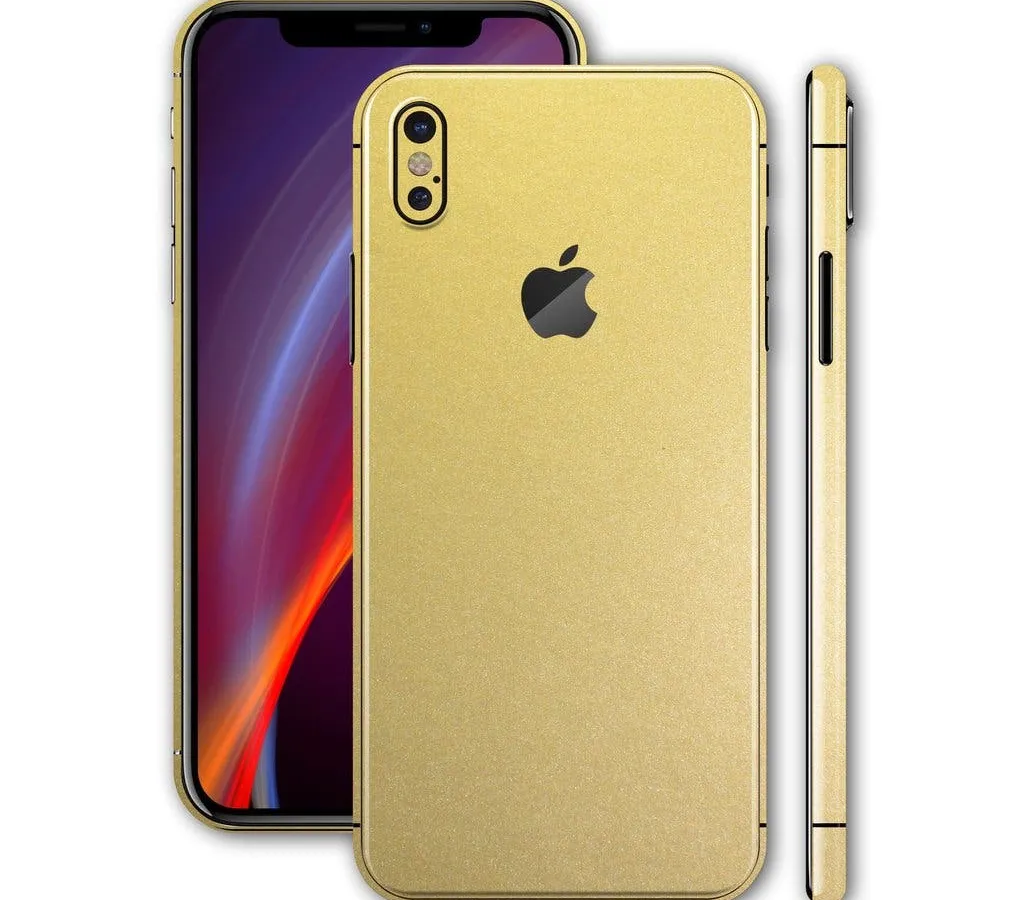 Gold colored iPhone X spotted in the wild