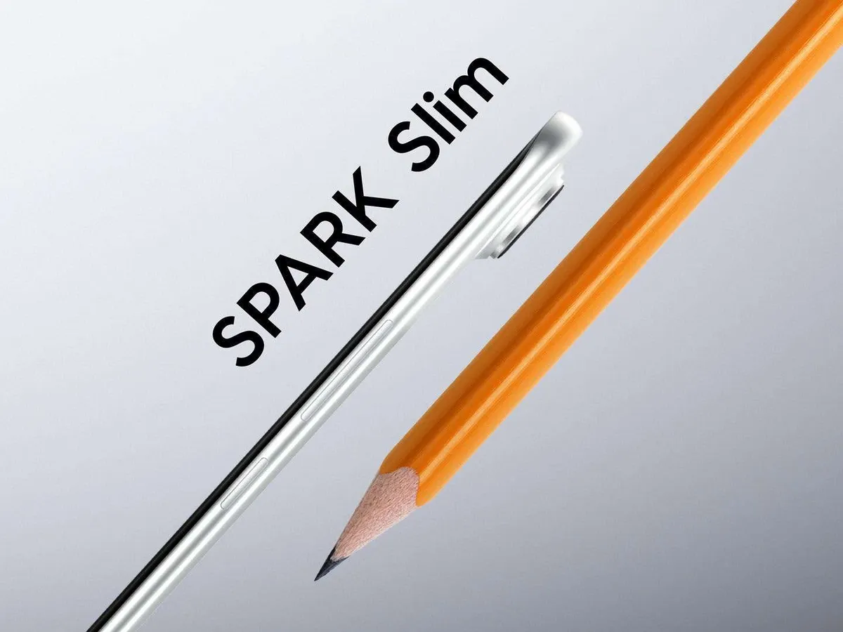 Tecno Unveils the World's Thinnest Smartphone: The Spark Slim