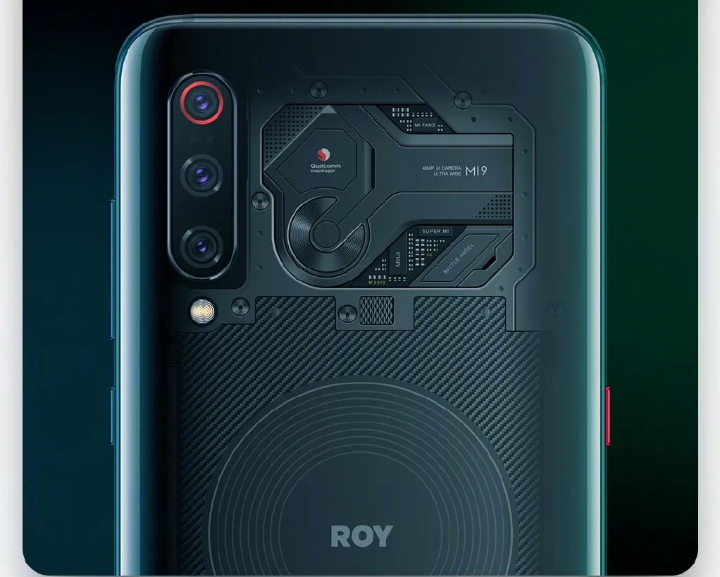 Xiaomi Mi 9 Special Edition with transparent back commence