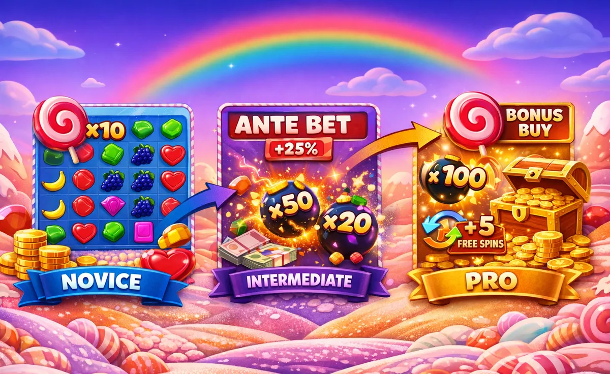 Interfaz de Sweet Bonanza en Betfair Casino