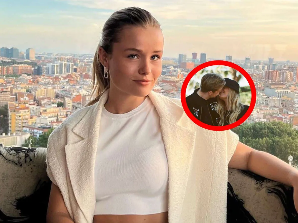 Foto: Bedriegt Mikky Kiemeney haar vriend Frenkie de Jong met andere man?
