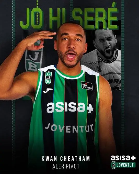 Kwan Cheatham, un ala forte con grande capacità di tiro per l'ASISA Joventut