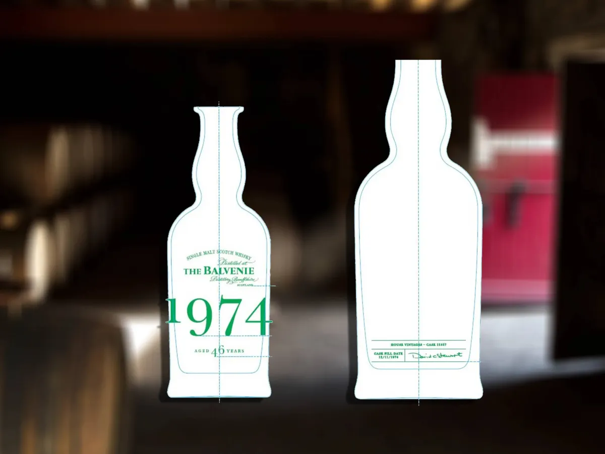 Signatory Vintage 1974 BALVENE 空き瓶 the-dalmore-portfolio-series-