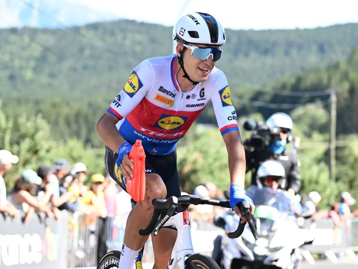 Vacek didn't see the white jersey coming at Tour de France