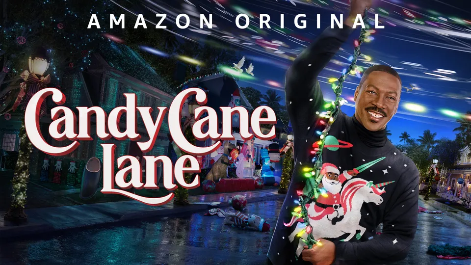 Prime Video onthult de officiële trailer en poster van de film Candy Cane Lane.