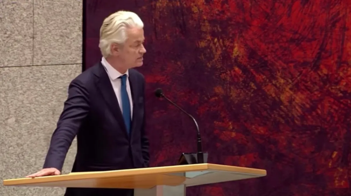 Filmpje! Geert Wilders: 'Corona gaat nooit meer weg, maar de coronacrisis is al lang voorbij!'