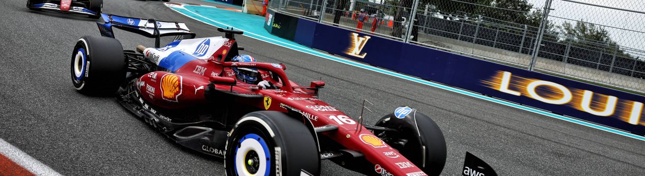Leclerc und Hamilton konnten beim Grand Prix von Miami nur die Plätze P7 und P8 belegen.
