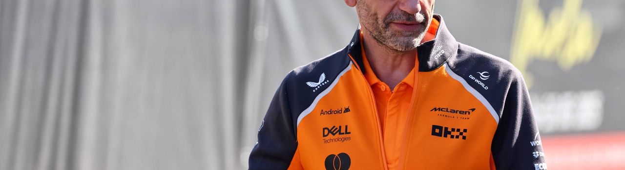 Andrea Stella, le directeur de l'équipe McLaren