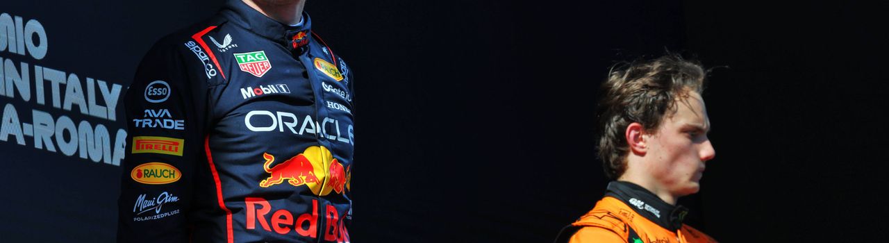 Max Verstappen, Oscar Piastri podium in Imola