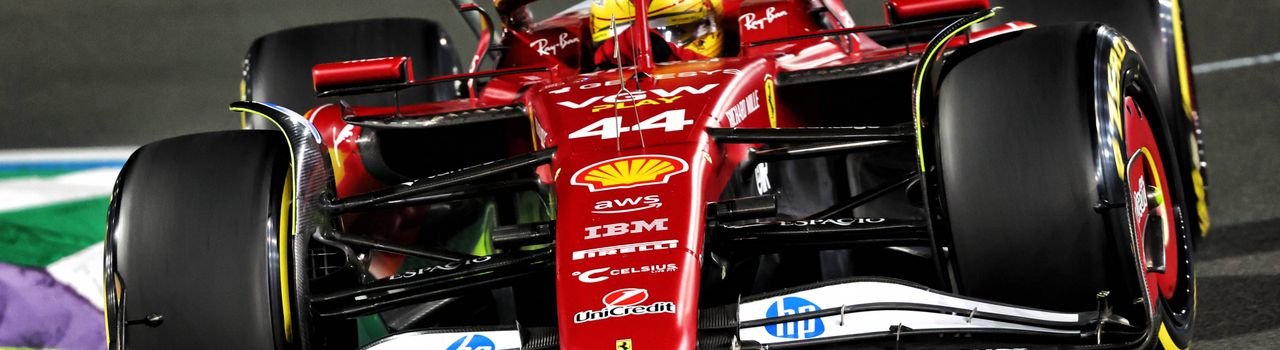 hamilton ferrari car
