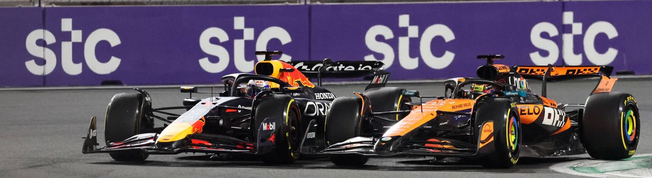 max verstappen vs oscar piastri jeddah