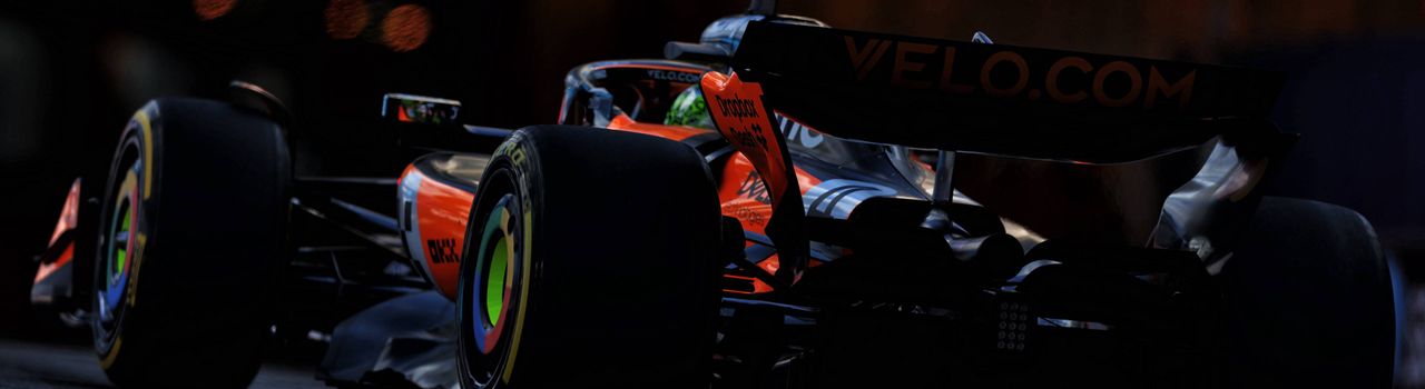 Lando Norris en route vers la victoire au Grand Prix de Monaco