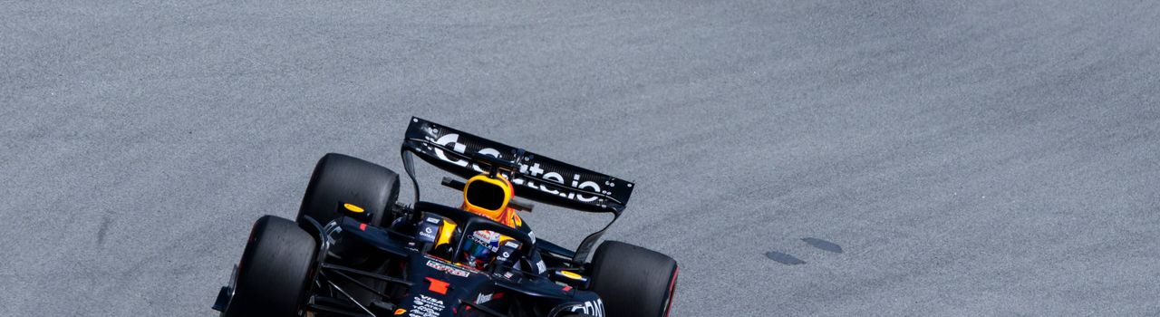 Max Verstappen in Barcelona