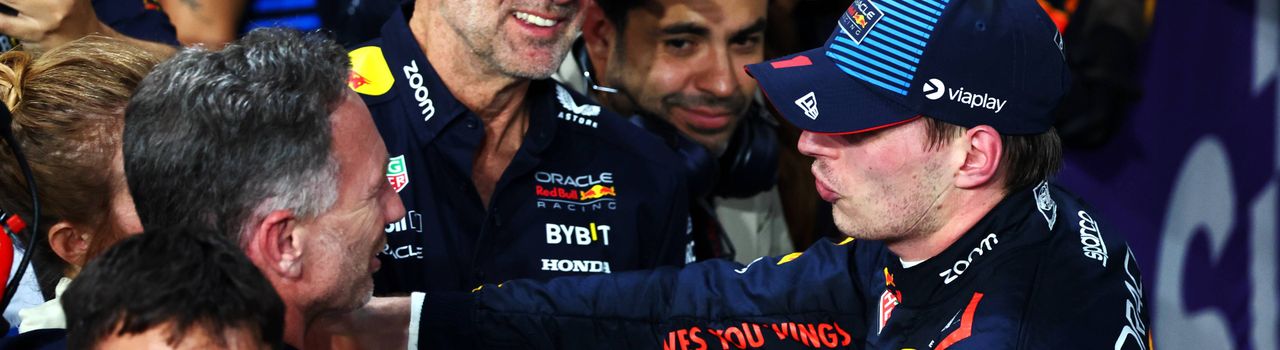Adrian Newey e Max Verstappen hanno visto sei titoli andare alla Red Bull durante il loro tempo insieme nel team austriaco.