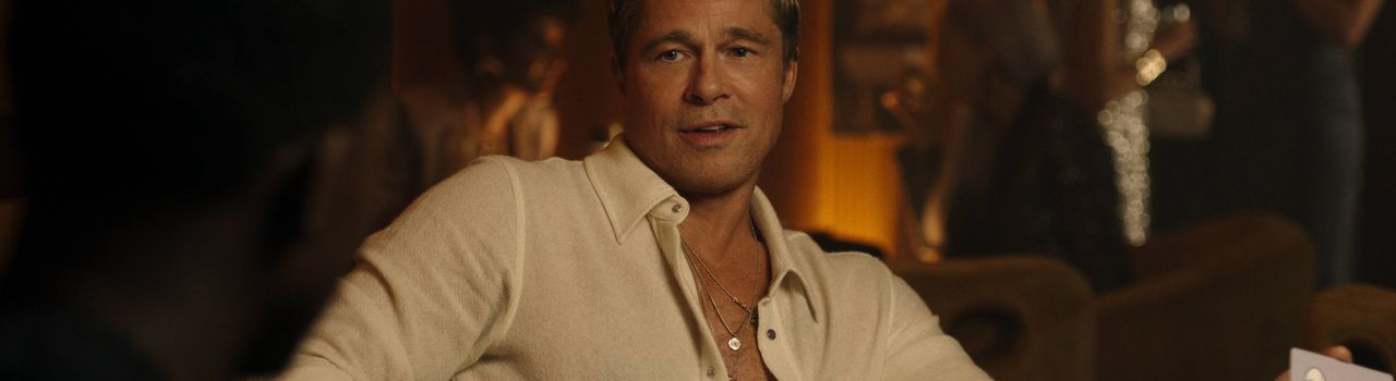 Brad Pitt en la película de F1