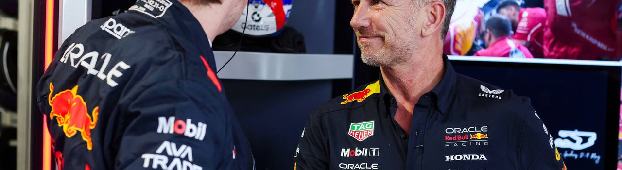 christian horner en max verstappen